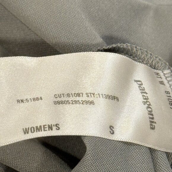 Patagonia Vintage 90s Capilene Gray Performance Baselayer T-Shirt Womens Small - Picture 6 of 9